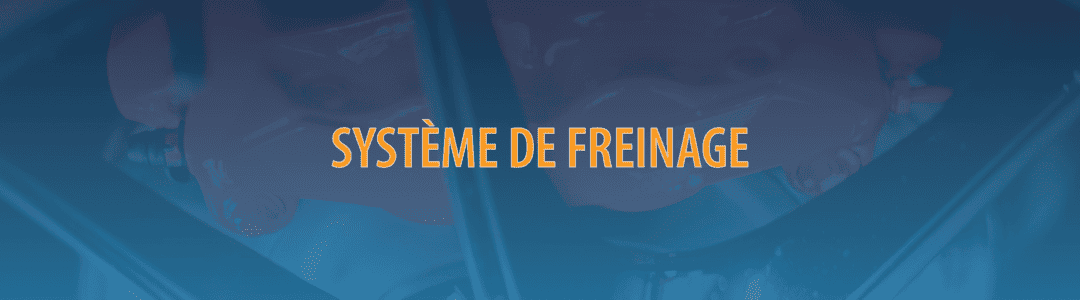 Réparation système de freinage